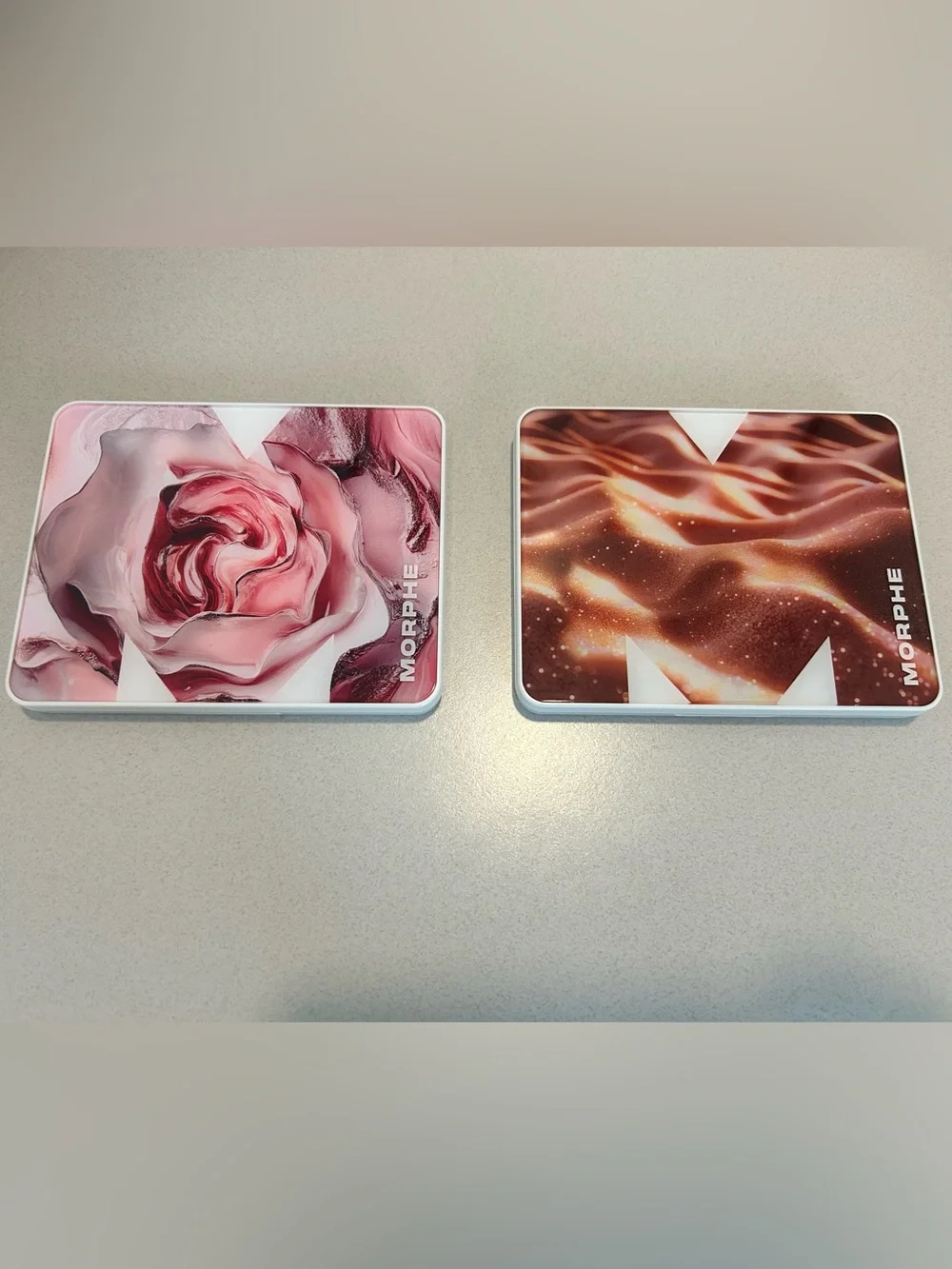 Morphe Chromaplus Eyeshadow Palette-Rose F+Flickering S- New without Box